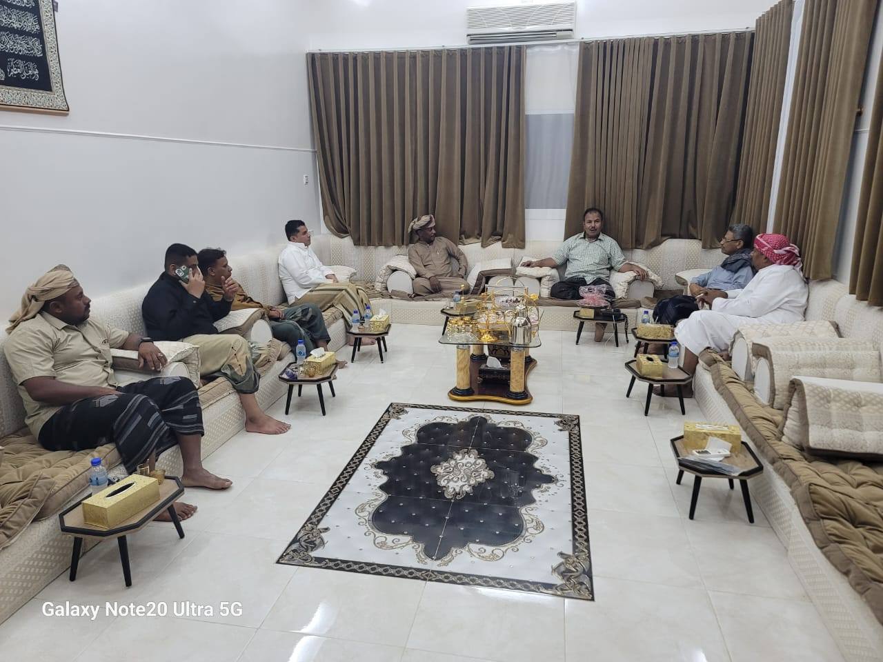 إدارة صندوق النظافة والتحسين بوادي حضرموت والصحراء تنفذ زيارات معايدة لعدد من الشخصيات الاجتماعية